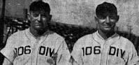 Heavy Hitting Twins. Hays and Mays Copeland of Co. D, 424 Infantry