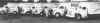 Eighteen different slogans are used on the fleet of six trucks which deliver the pooled milk of all Indianapolis dealers to Camp Atterbury.  These slogans, one on each side and one on the back of each truck, make them virtually traveling billboards.