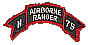 75th Ranger Regiment Association patch